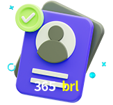 Tornar-se um membro do 365 brl é muito simples